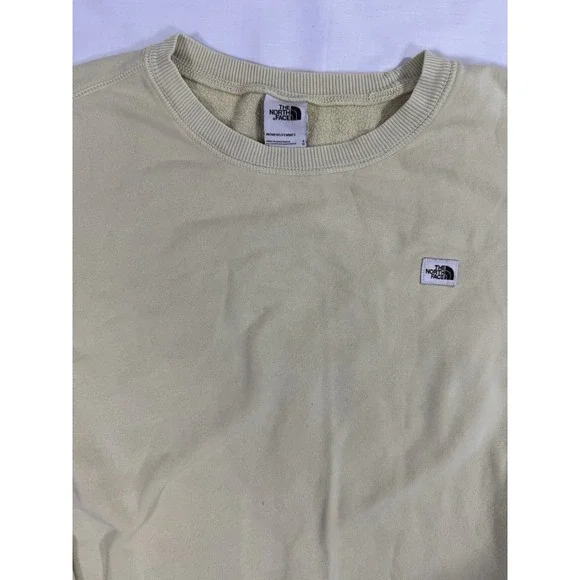 The North Face Sweatshirt Womens Large Pullover Heritage Patch Crew Neck Run - Picture 2 of 5